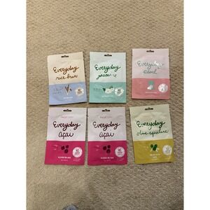 FACETORY K Beauty Face Mask Skin Care EVERYDAY 6 Packs (Abby)